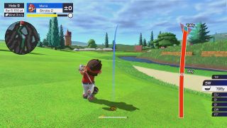 Mario Golf Golfing