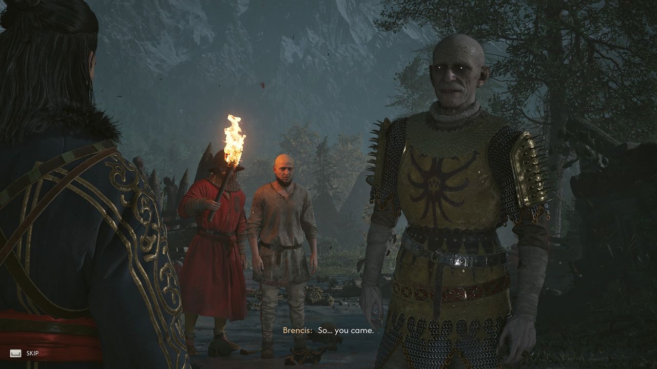 Blood of Dawnwalker endings - Meeting with Brencis