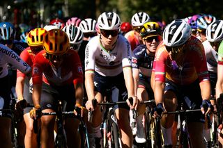 GENNEP NETHERLANDS SEPTEMBER 06 Lotte Kopecky of Belgium and Team SD Worx competes during the 25th Simac Ladies Tour 2023 Stage 1 a 1391km stage from Gennep to Gennep UCIWWT on September 06 2023 in Gennep Netherlands Photo by Bas CzerwinskiGetty Images