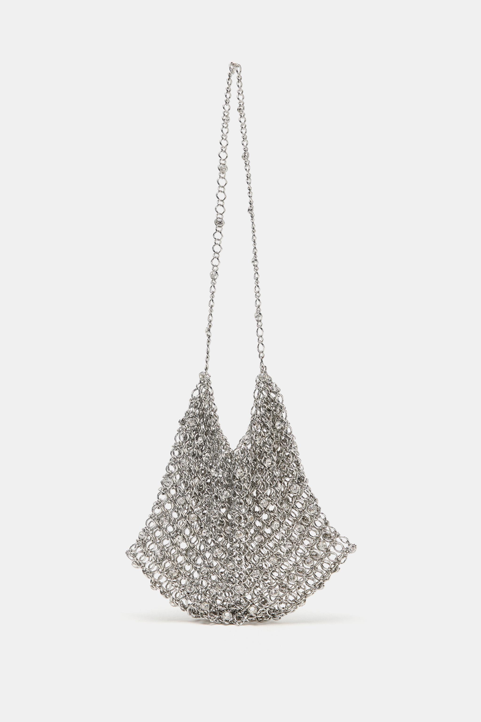 Mini Beaded Bucket Bag