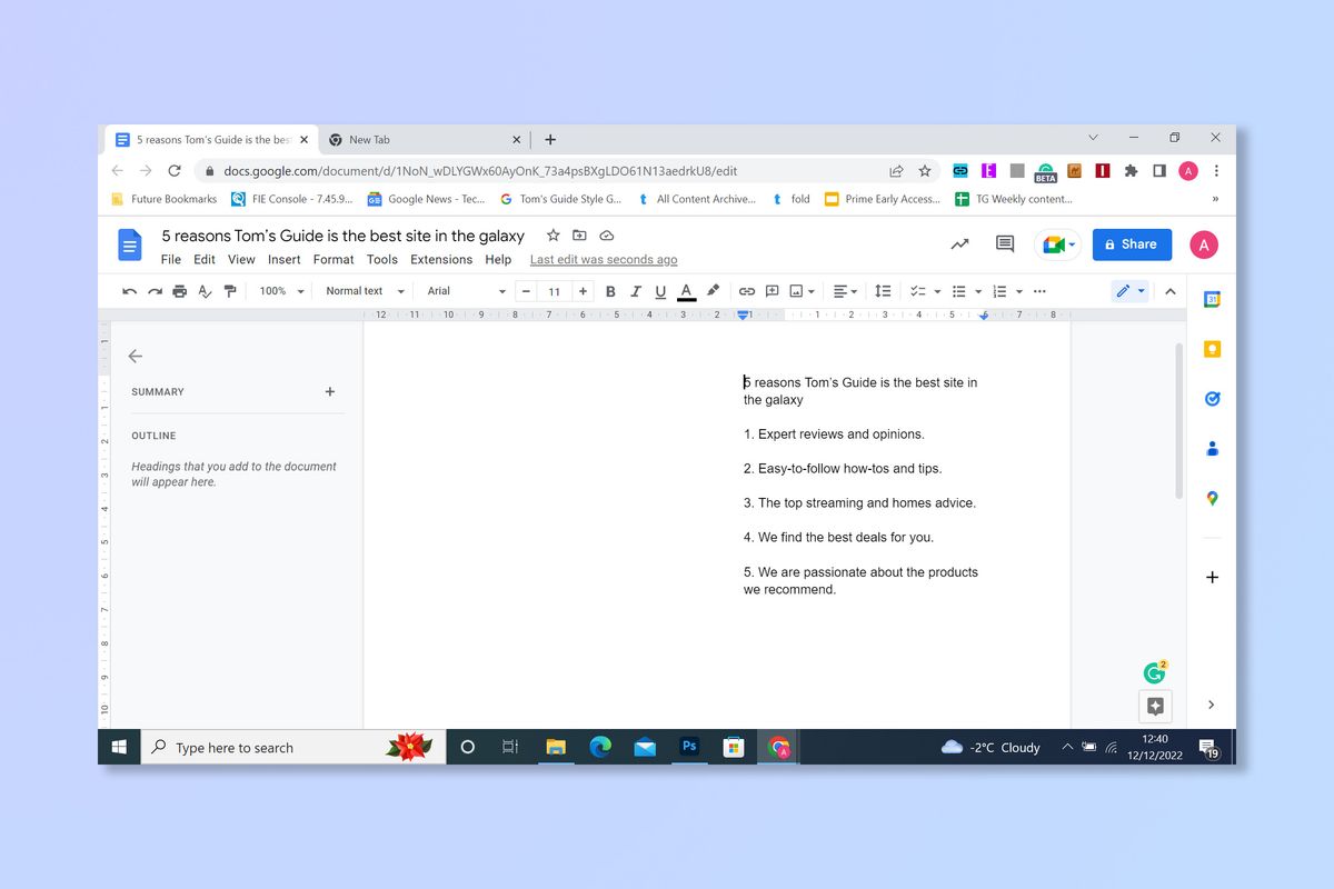 How to change margins in Google Docs Tom's Guide