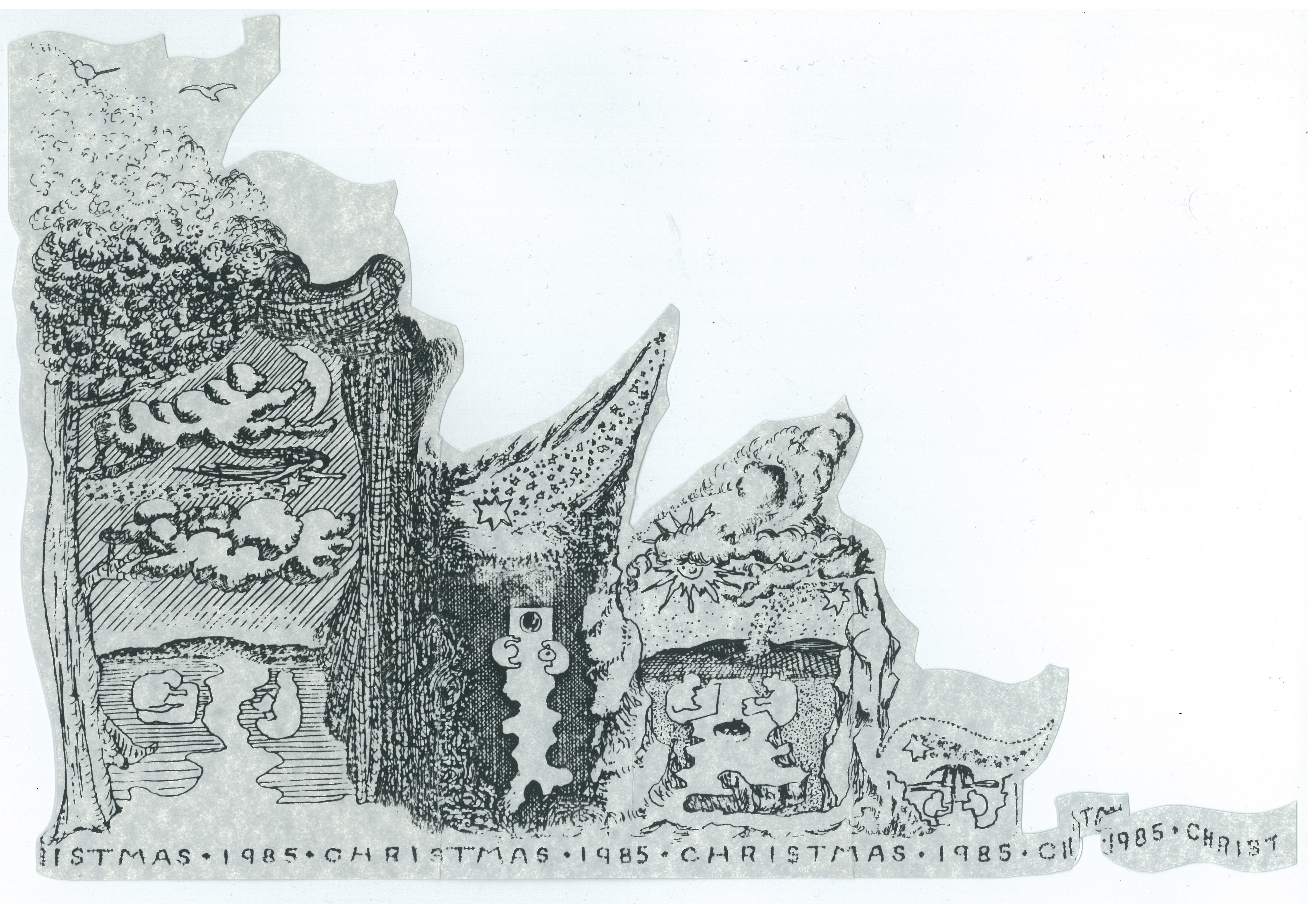 Alison Smithson Christmas cards