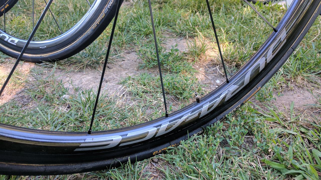 Froome opted for the 40mm rim option