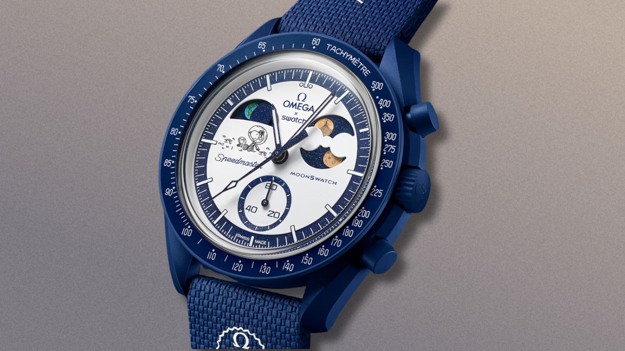 Mission to Earthphase MoonSwatch by Omega x Swatch