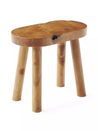 Teak Oval Stool | Was $128, Now $118 at Serena &amp; Lily