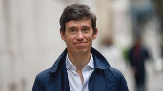 Rory Stewart arrives at Millbank studios on October 4, 2019 in London, England.
