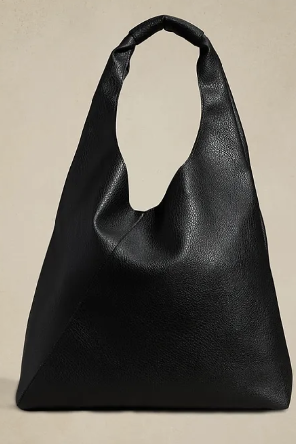 Vegan Leather Slouchy Tote