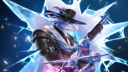 Shape of Dreams art of lizard man ranger