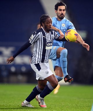 Romaine Sawyers was racially abused online during West Brom's Premier League defeat to Manchester City
