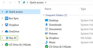 How to remap default folders on Windows 10