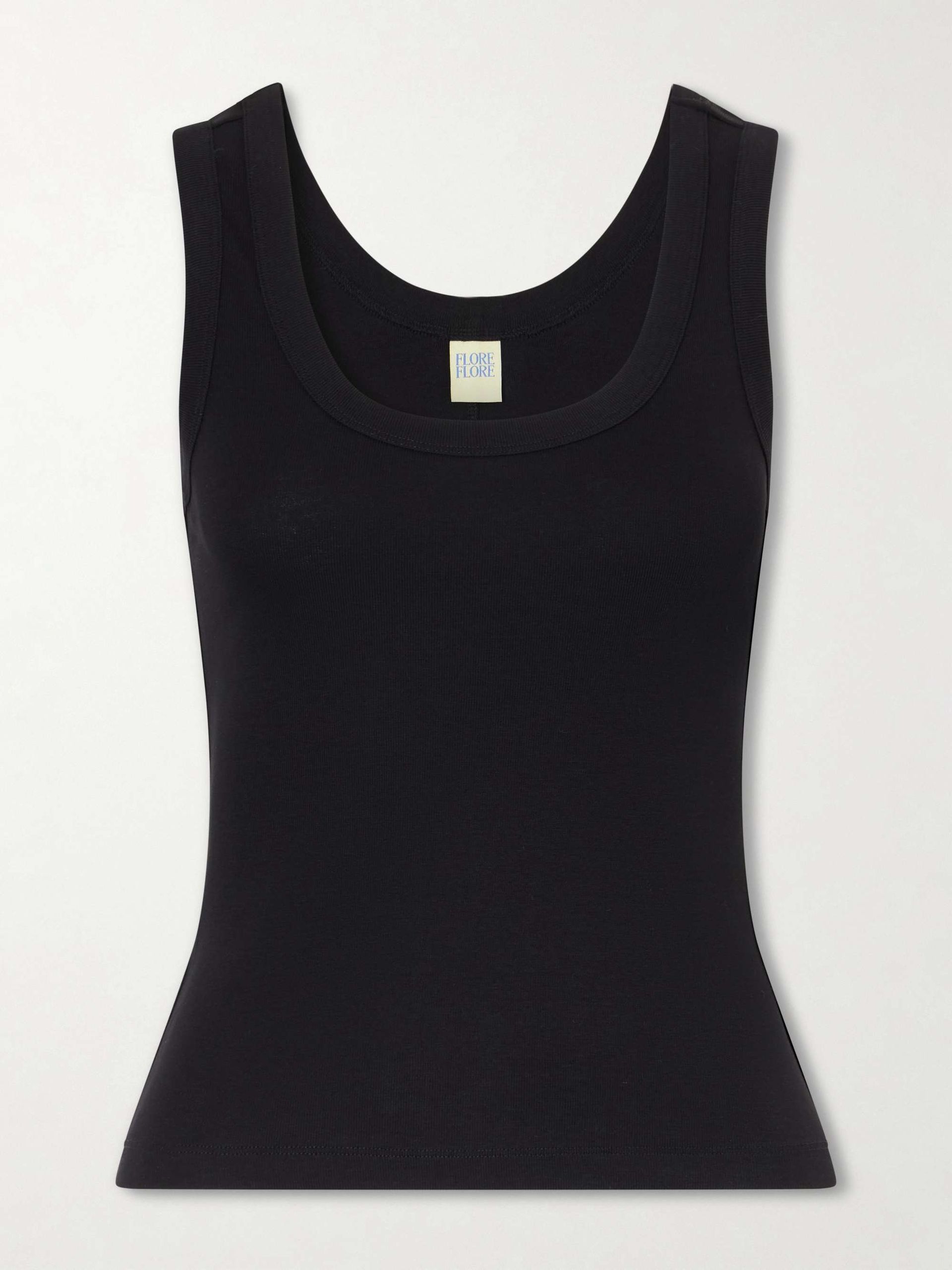Hillie Organic Cotton-Jersey Tank Top