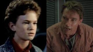 Neil Patrick Harris in Doogie Howser M.D. and Arnold Schwarzenegger in Total Recall