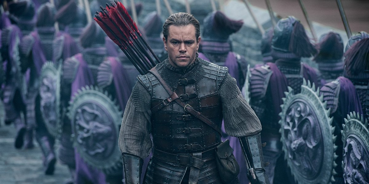 Matt Damon in The Great Wall