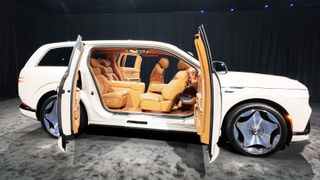 Genesis GV90 Neolun with Coach Doors open