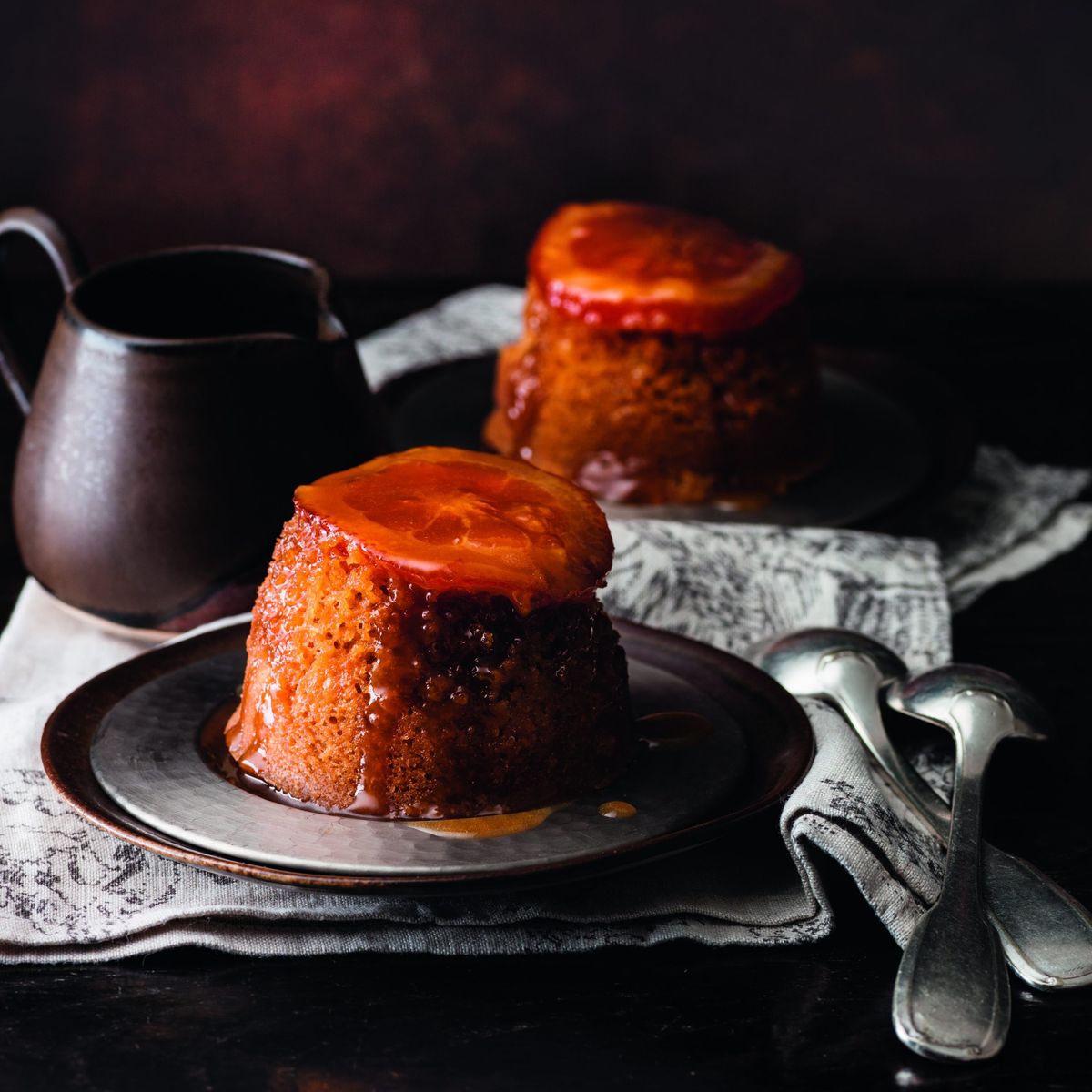 Marmalade Puddings with Whisky Sauce Woman & Home