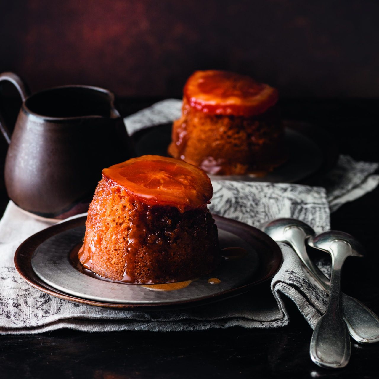 Marmalade and Whisky Puddings