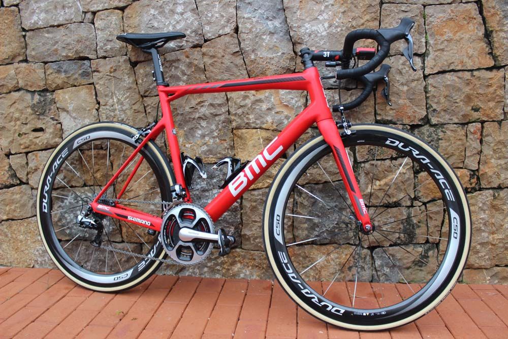 The 2017 team issue BMC Teammachine SLR01
