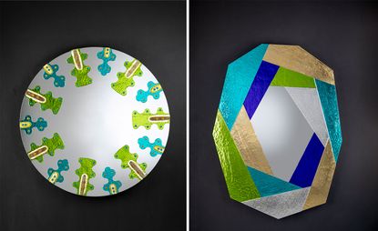 Bethan Laura Wood and Martino Gamper’s mirror designs