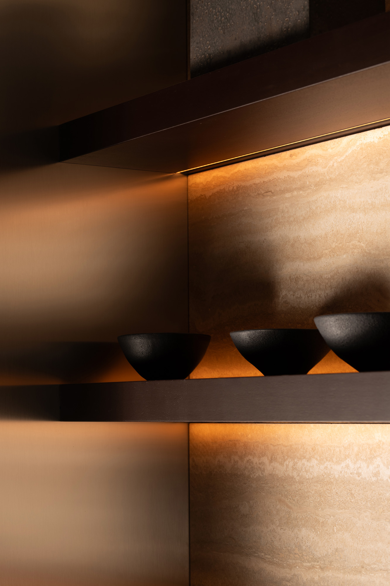 Interior of Poliform showroom in Milan
