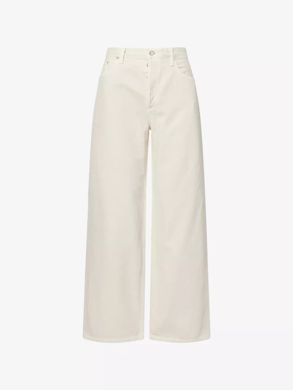 Low Slung Baggy Denim Jeans - 23