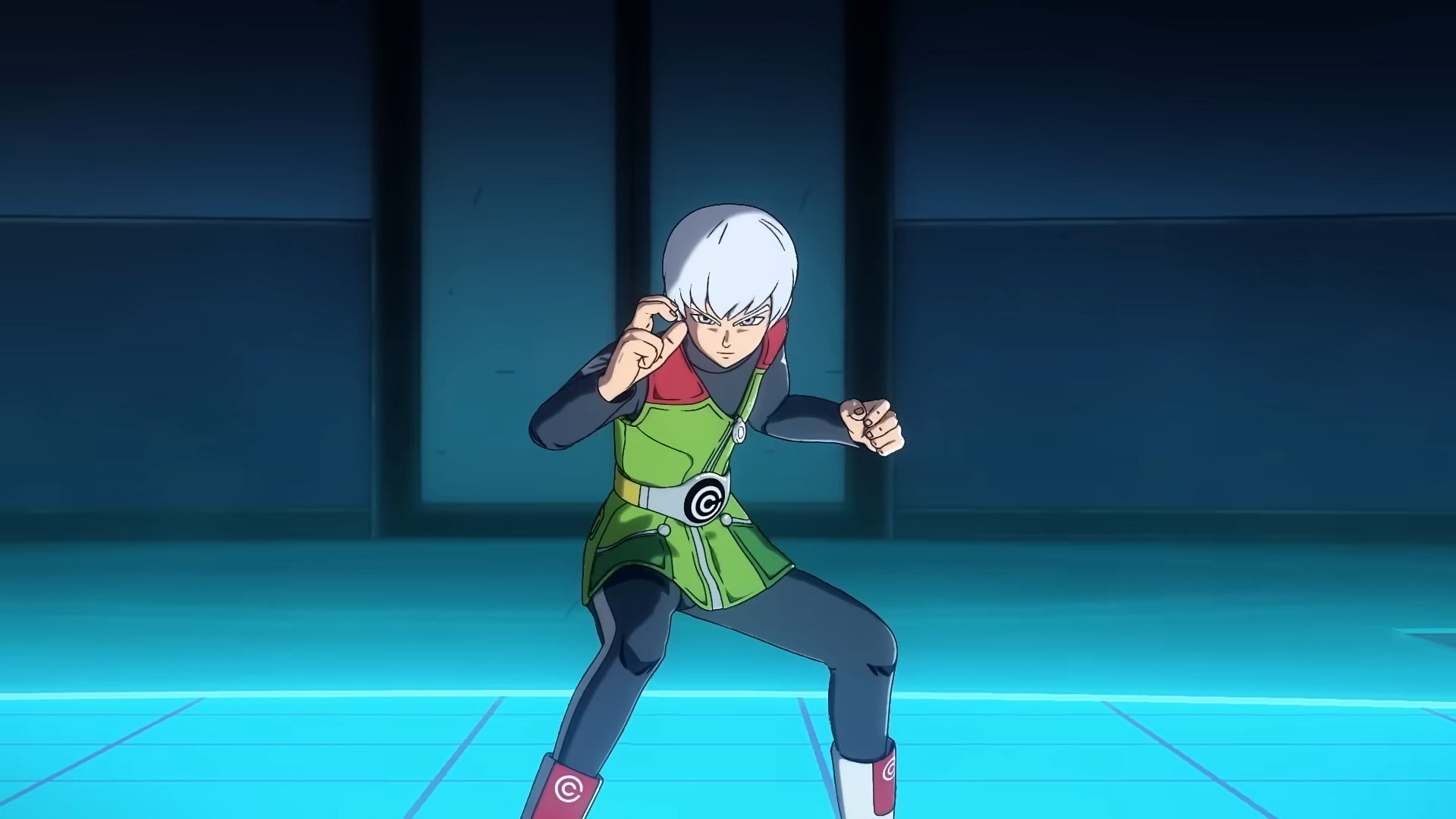 Dragon Ball Age 1000 character in a fighting pose