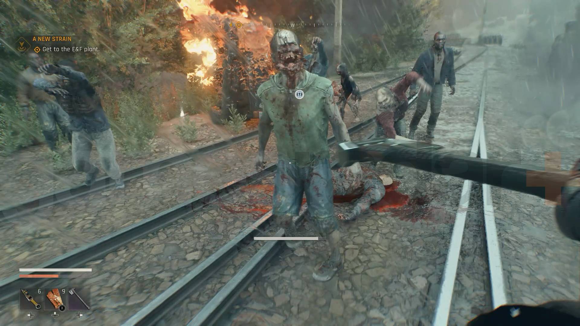 take care around zombie groups in Dying Light The Beast