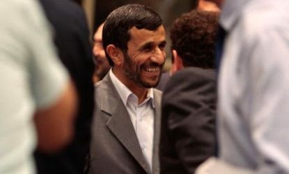 What does Ahmadinejad have planned?