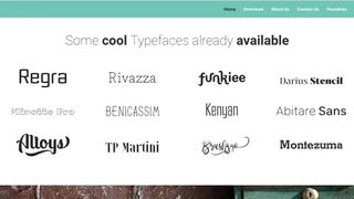 The service already has thousands of fonts free for subscribers