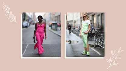 Street style - how to style a slip dress