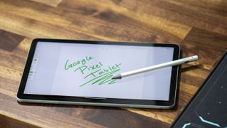 Google Canvas on Pixel Tablet with Penoval USI 2.0 Stylus Pen