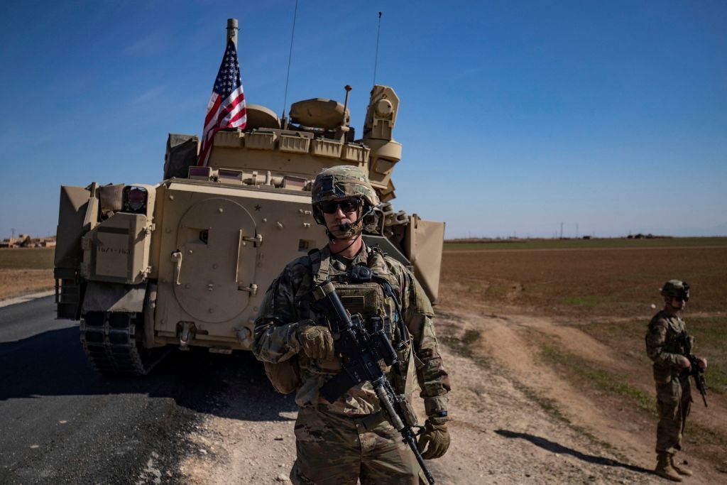 U.S. forces in Hasaka, Syria