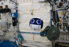 The Japan Aerospace Exploration Agency's JEM Internal Ball Camera, called Int-Ball, can record video in space while remote controlled from the ground.