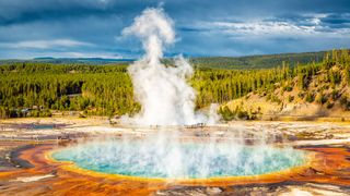 Grand Prismatic in Yellowstone National Park