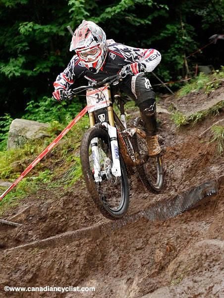 Tracy Moseley (Trek World Racing) was fourth quickest over the course.