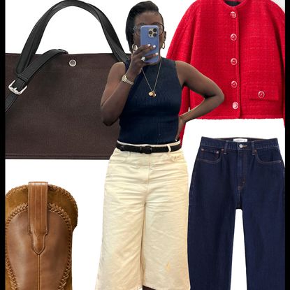collage of Nikki Ogunnaike's favorite fall trends for 2026