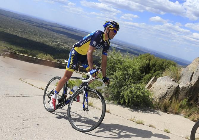 Alberto Contador (Saxo-Tinkoff) moved up in the overall classification