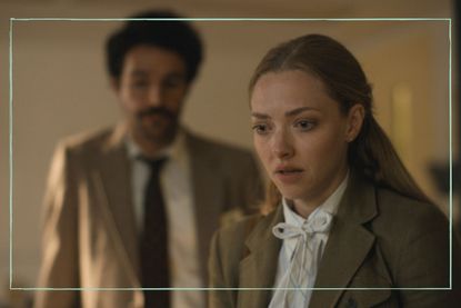 Amanda Seyfried and Christopher Abbott in "The Crowded Room," now streaming on Apple TV+.