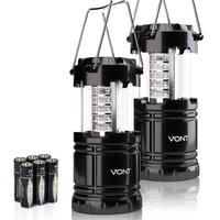 Vont 2 Pack LED Camping Lantern | $19.97