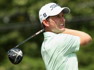 Webb Simpson was tied for second
