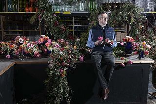 Living National Treasure: London-based florist Shane Connolly, who provided the flowers for the Duke and Duchess of Cambridge's wedding in 2011.