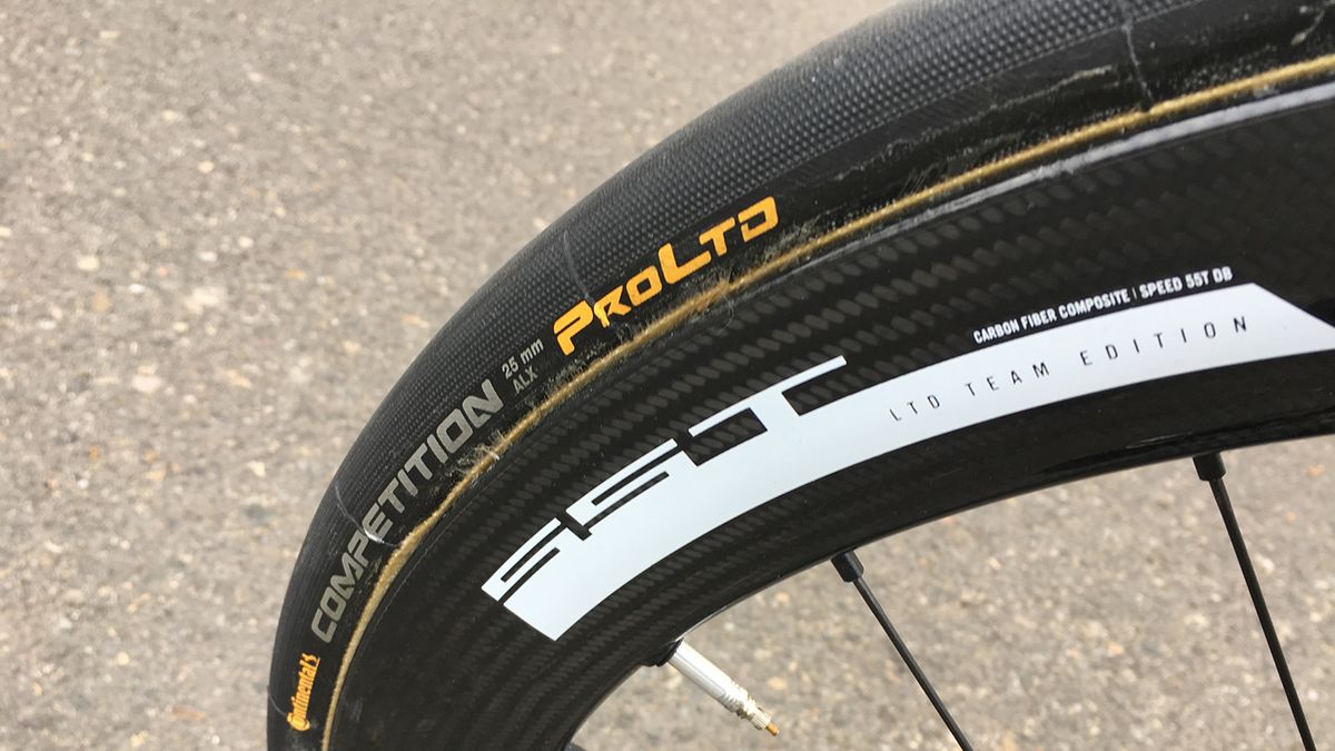 Bahrain-Merida are one of a number of WorldTour teams to use Continental Competition ALX tubular tyres