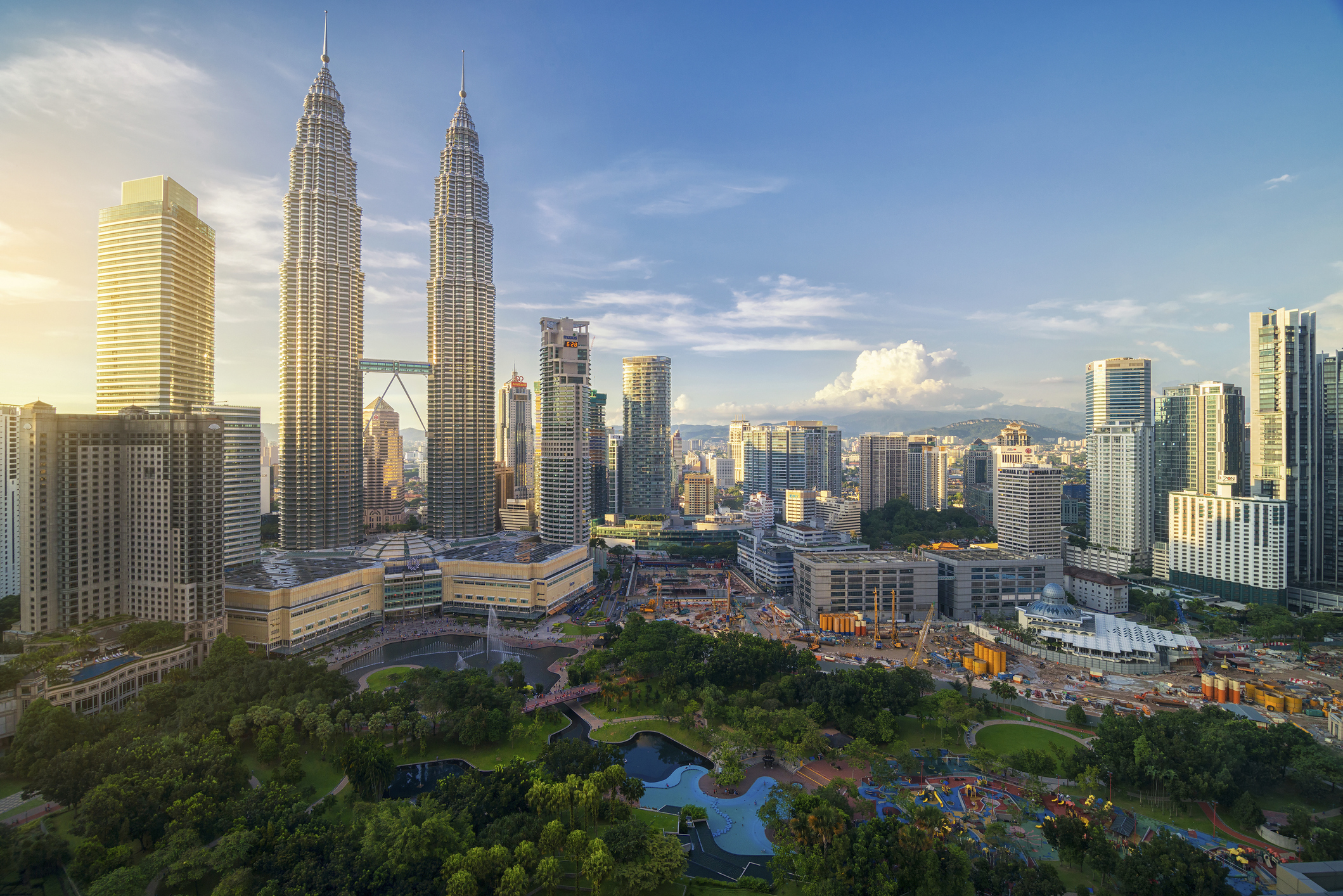 Cityscape of Kuala Lumpur, Malaysia