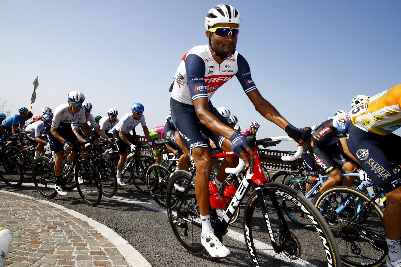 Settimana Internazionale Coppi e Bartali 2021 36th Edition 4th stage San Marino San Marino 1548 km 26032021 Amanuel Gebreigzabhier ERI Trek Segafredo photo Roberto BettiniBettiniPhoto2021