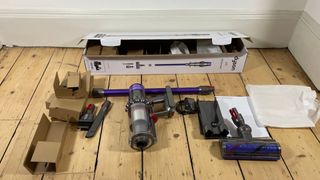 Dyson V11 unboxed