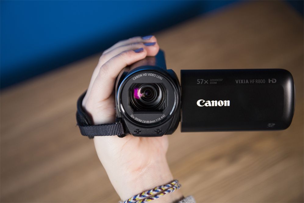 With a 32x optical zoom, the Canon Vixia&rsquo;s zoom lens is mid-range in our lineup.