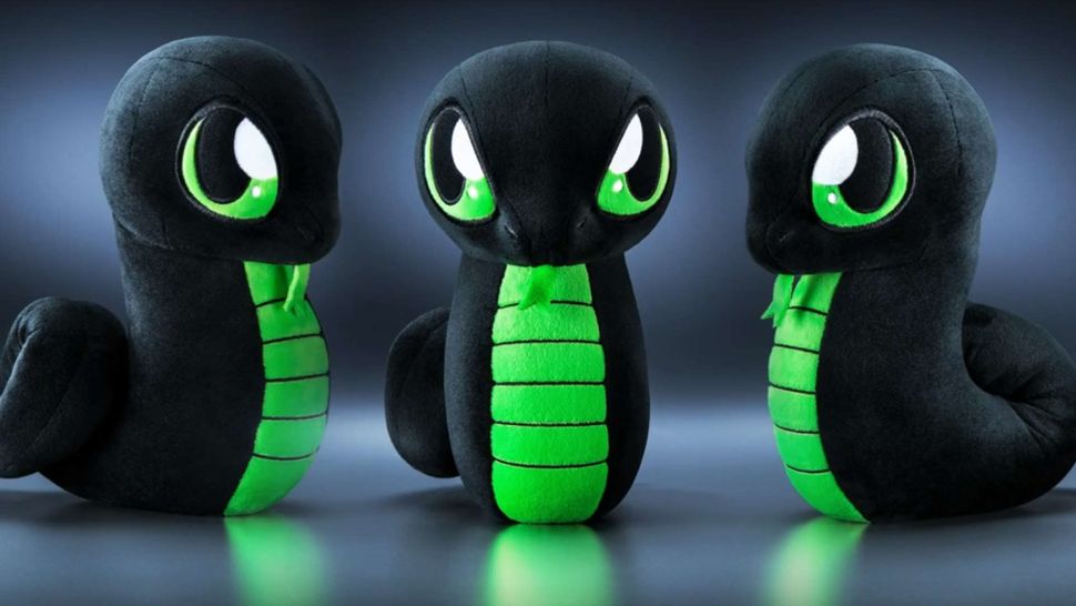 Razer's new Sneki Snek plushie doesn't come with RGB LEDs, because he's ...