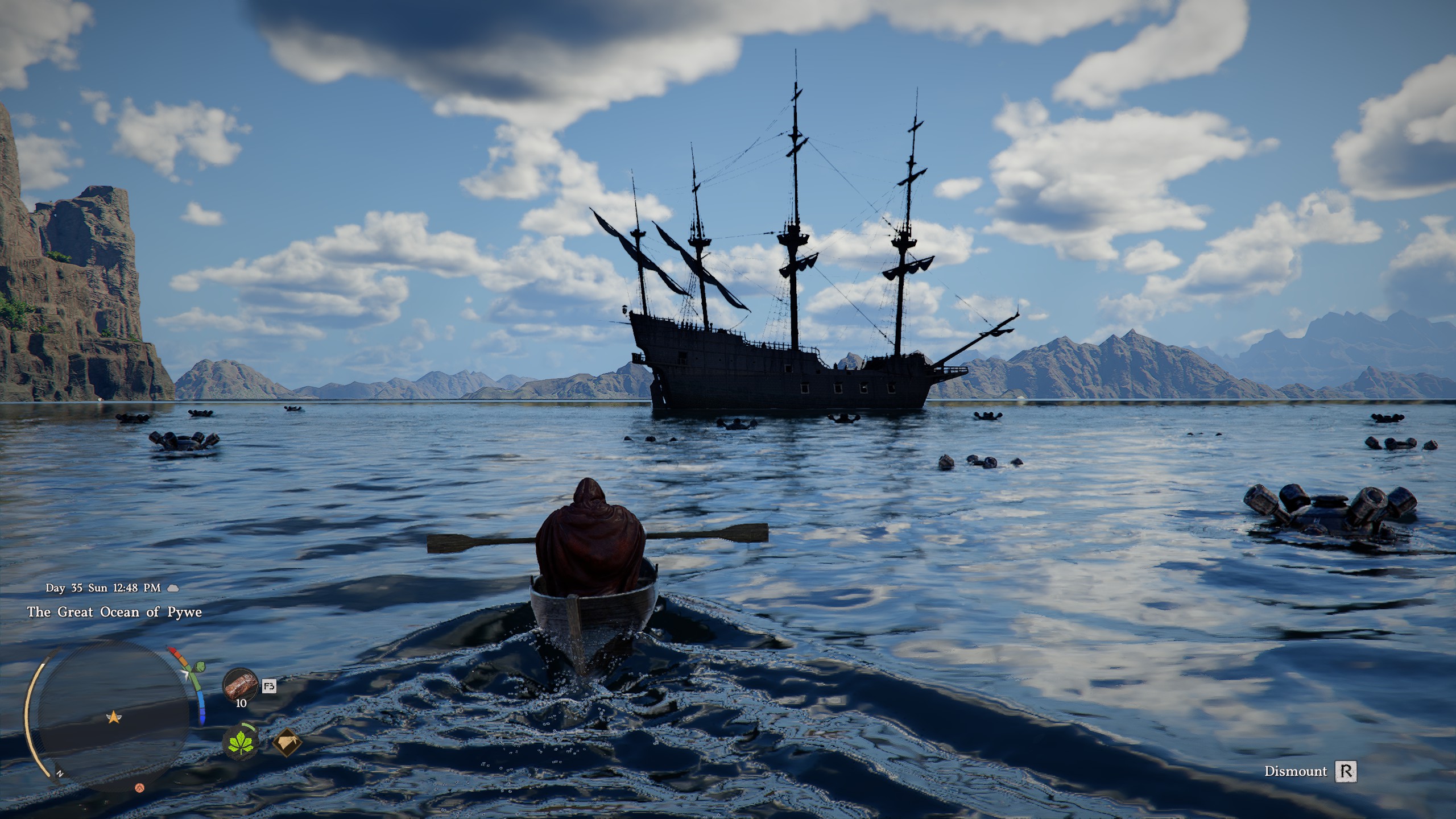 Crimson Desert Singing Catfish surrounded by mines