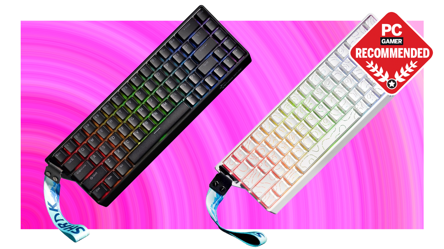 Gamakay x Naughshark NS68 gaming keyboards