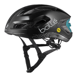 A black aero helmet