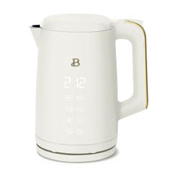 Beautiful 1.7L One-Touch Electric Kettle, White Icing by Drew Barrymore | Was